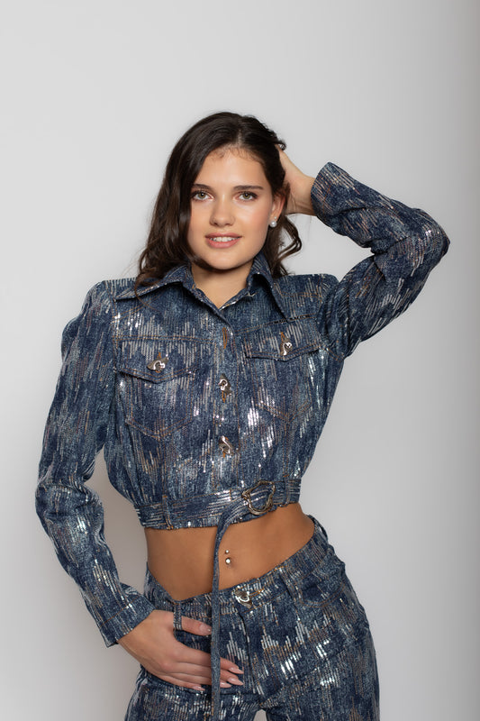 Twinkling Denim Jacket