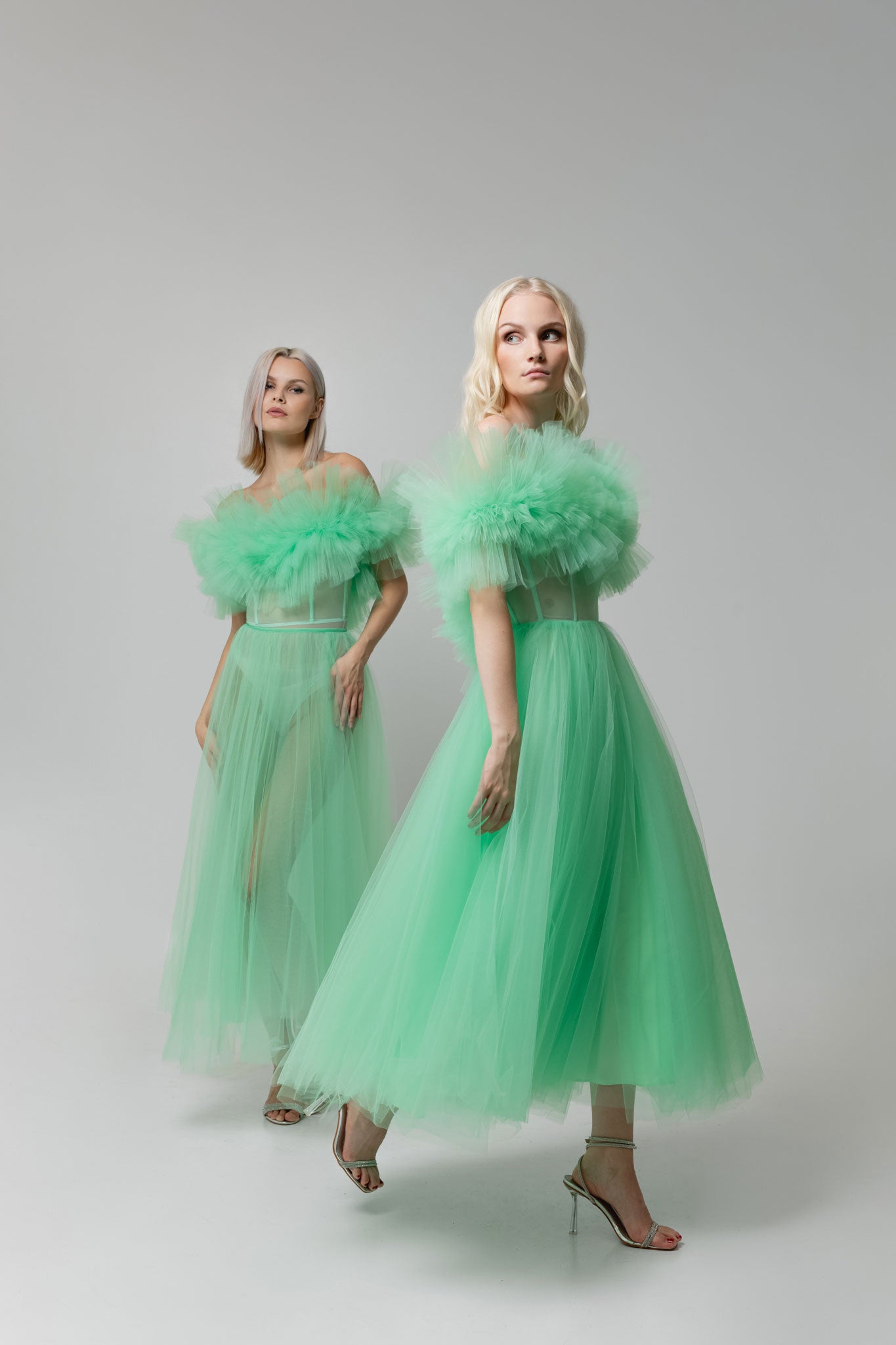 Green Haystack Dress