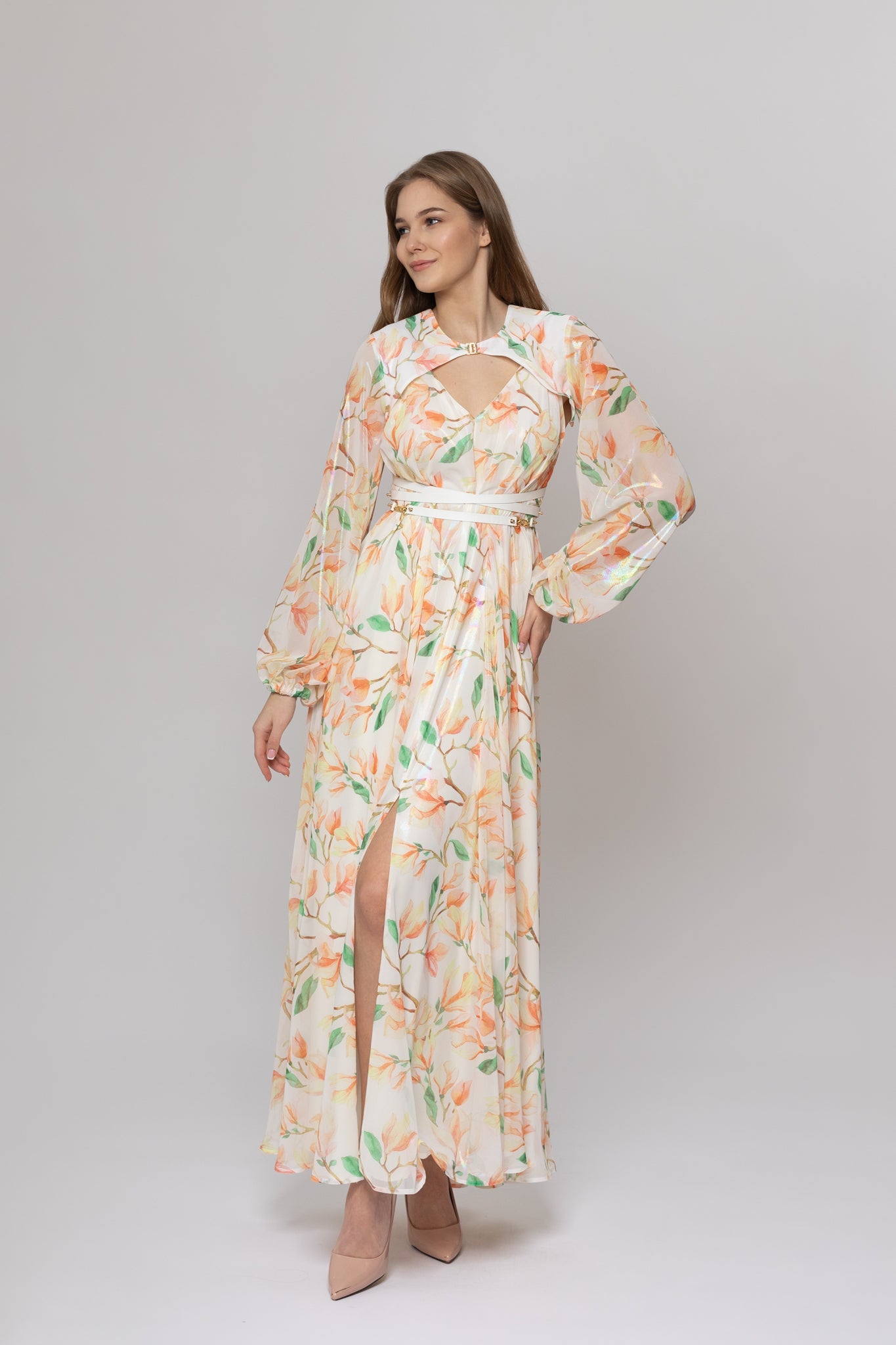 Annabel Peach Floral