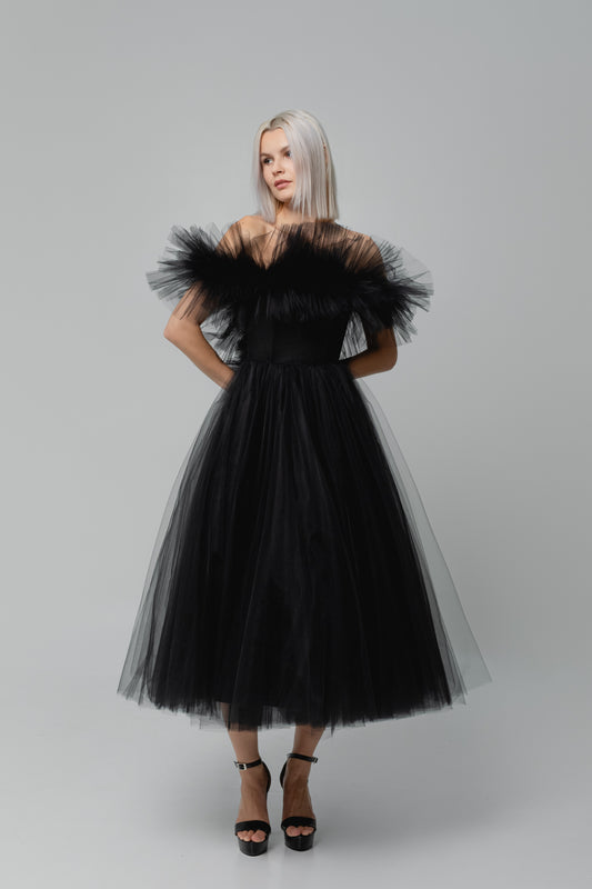 Black Haystack Dress