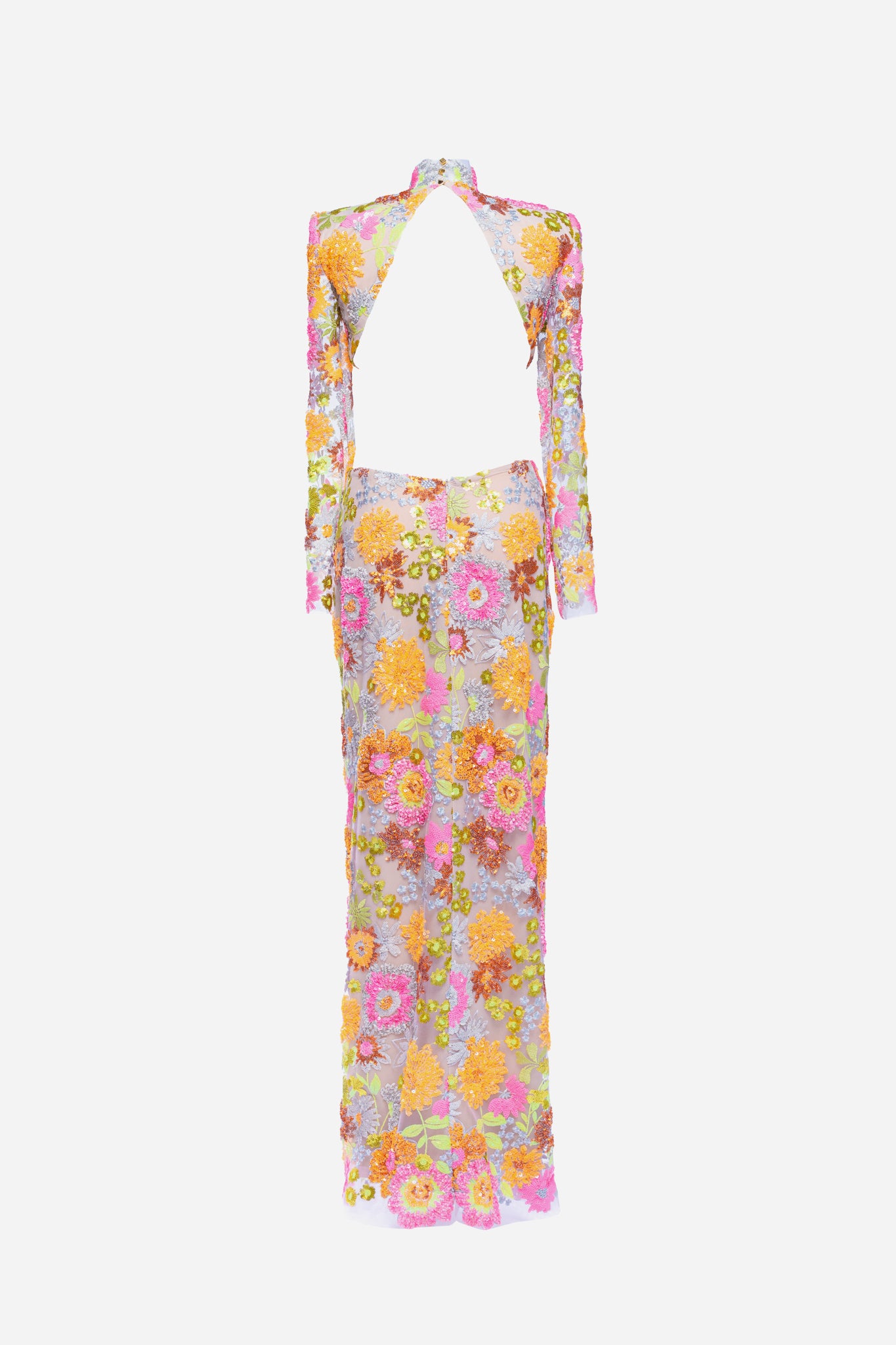 Floraison Dress: Open Back