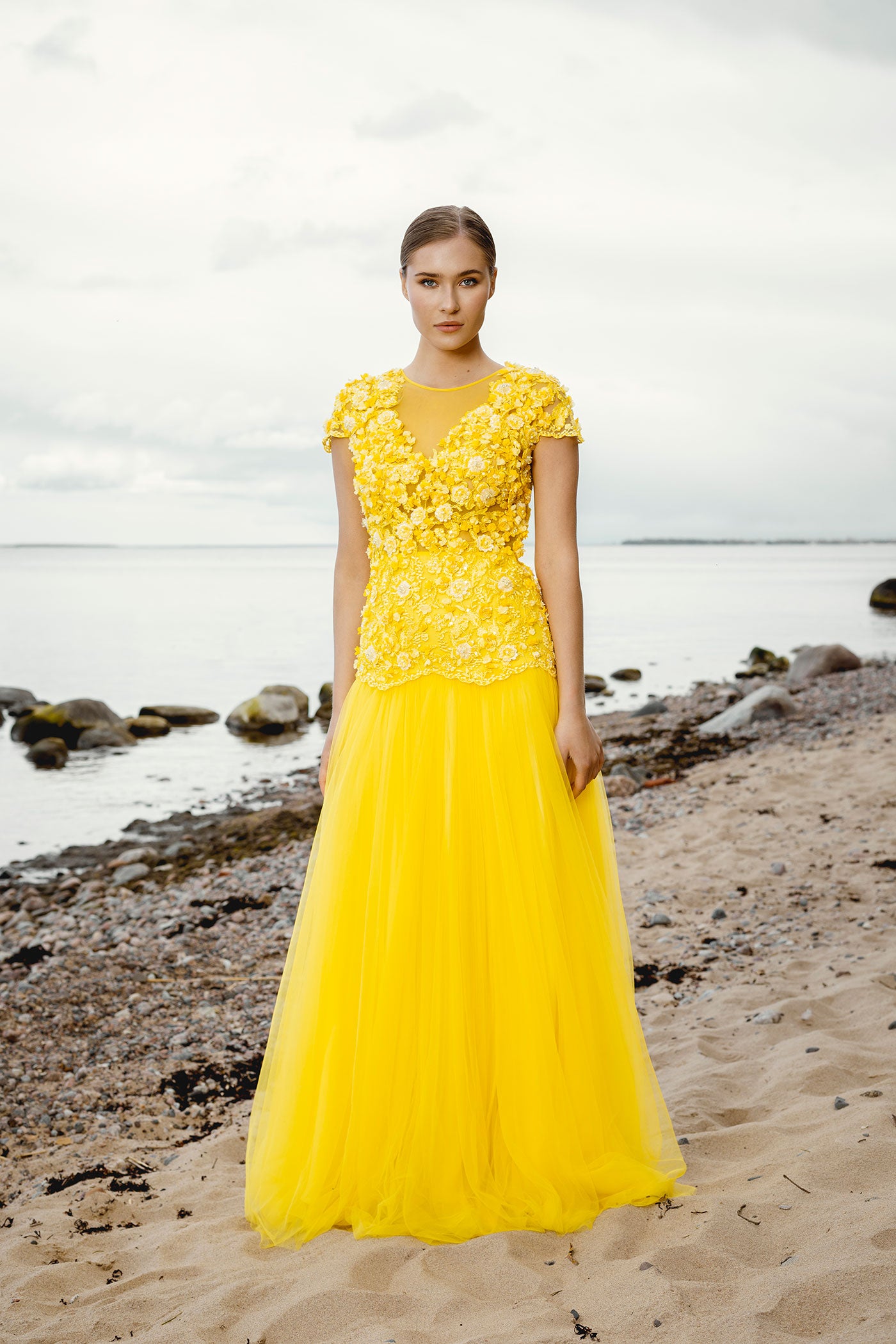 Sunshine Cinderella: Yellow Tulle Dress Liina Stein Sunshine Cinderella: Yellow Tulle Dress Liina Stein
