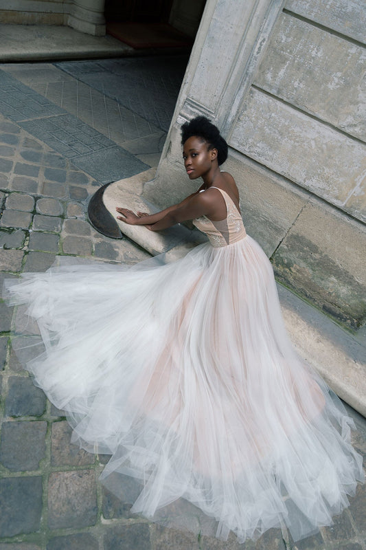 Anne d'Autriche Dress: Soft Tulle Skirt