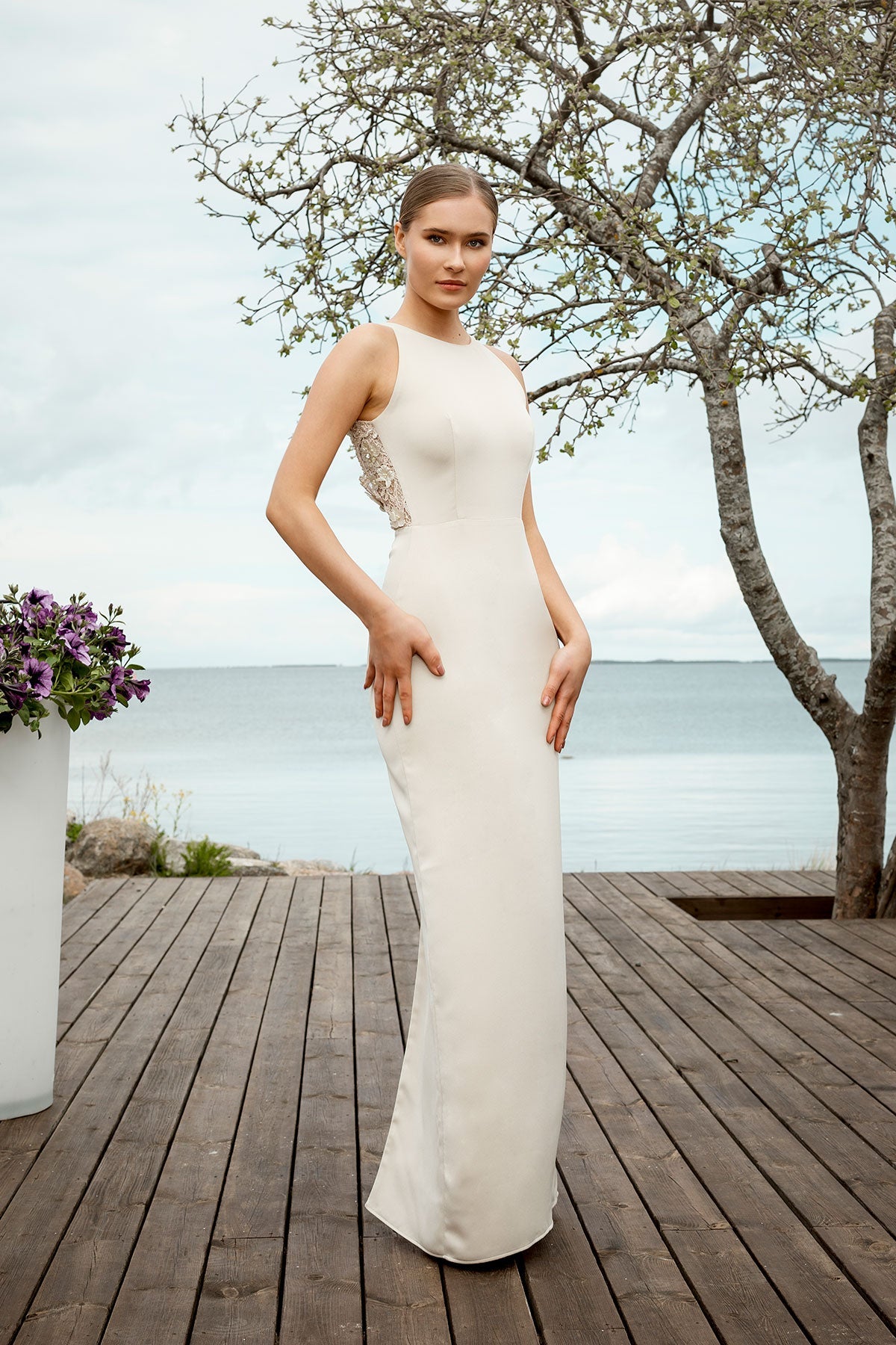 Celestia Ramana: Lace Adorned Back