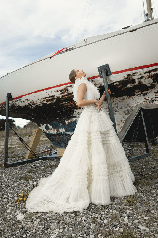 La Reina del Sur: Mediterranean Wedding Gown