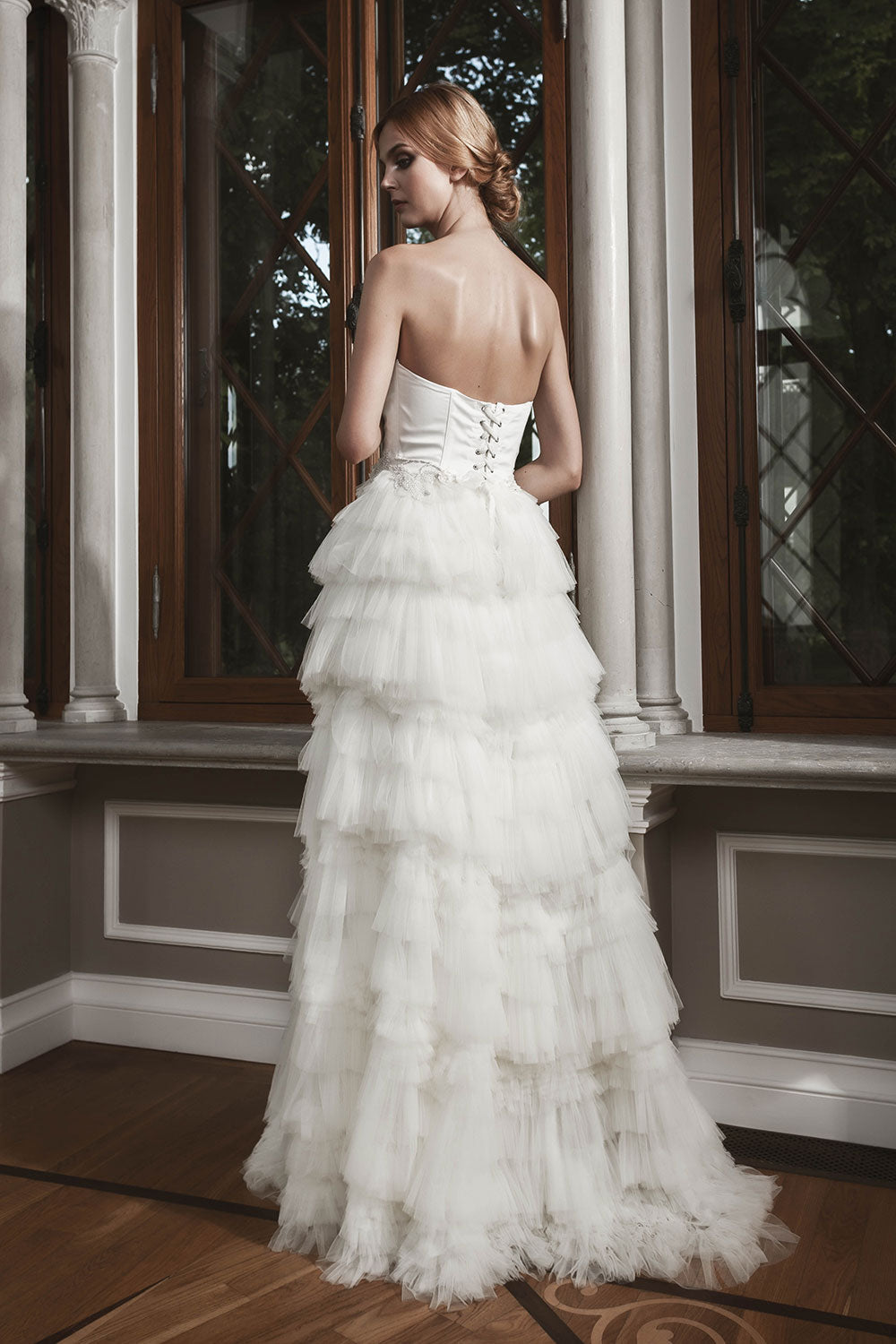 Isabella: Frilled Tulle and Pearls