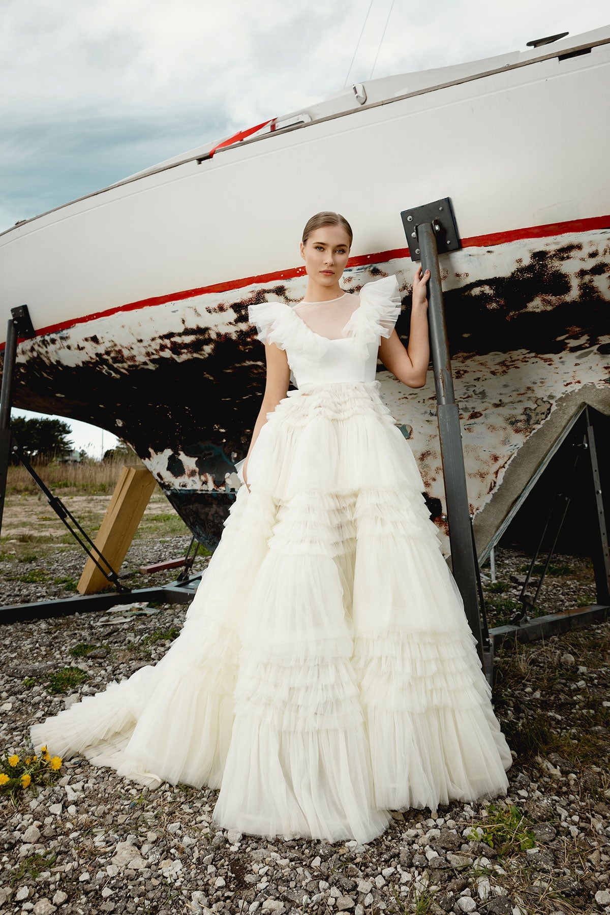 La Reina del Sur: Mediterranean Wedding Gown