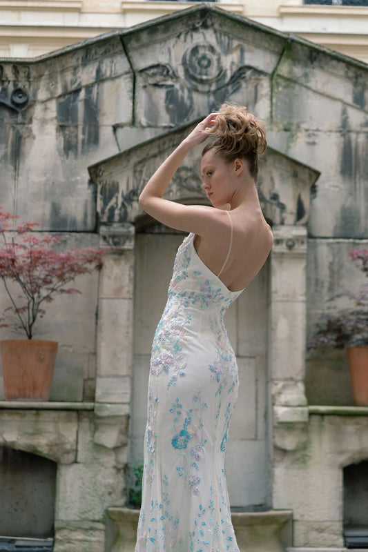 Marceline Gown: Alluring Back