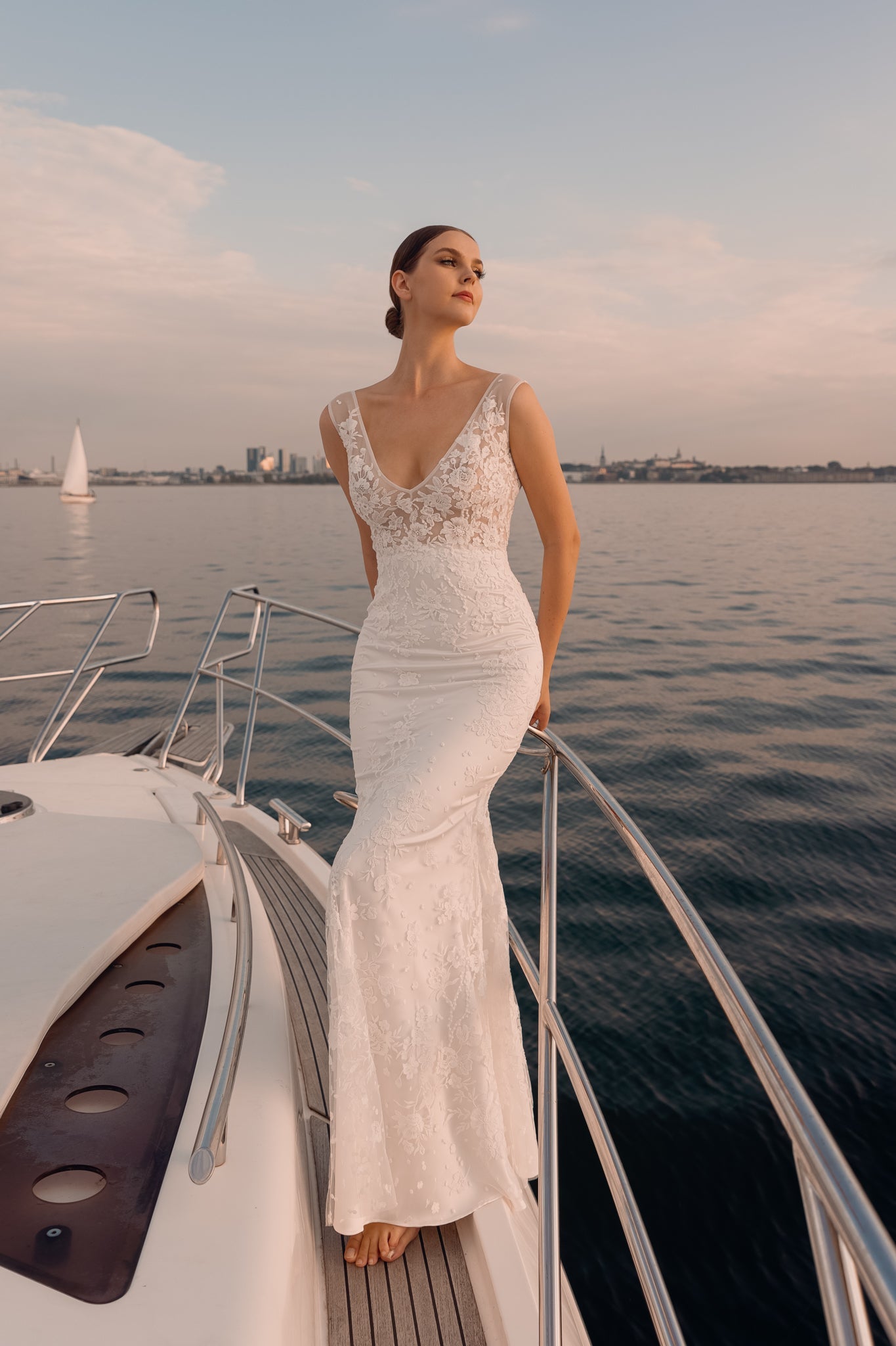 elegant sheath wedding dress Elegant Sheath Wedding Dresses by WONA Concept