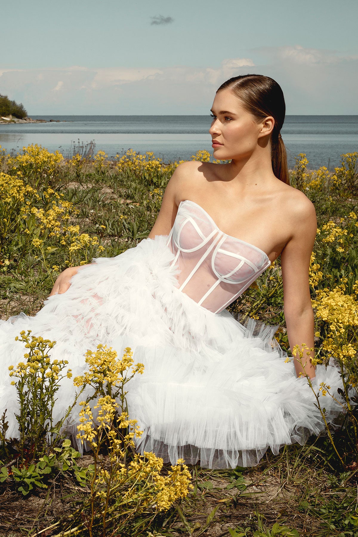 Santa Barbara: Avant-garde Wedding Gown