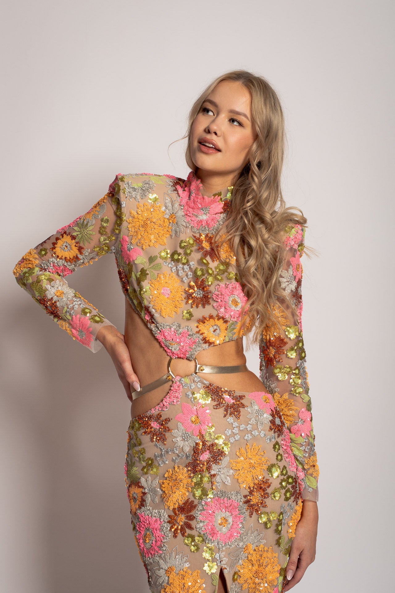 Floraison Dress: Open Back