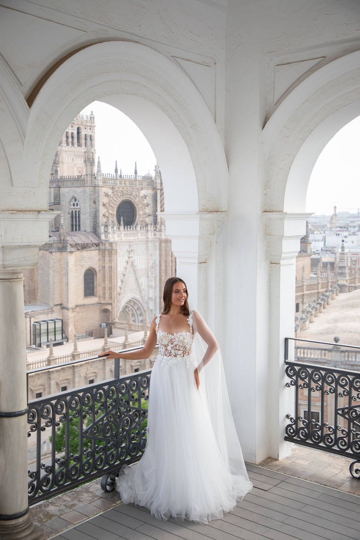 Coralie Gown : Lace Shoulder Straps