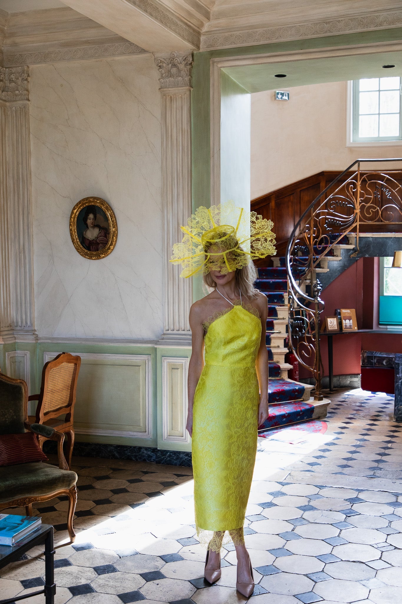 Yellow Fleur Sauvage Hat