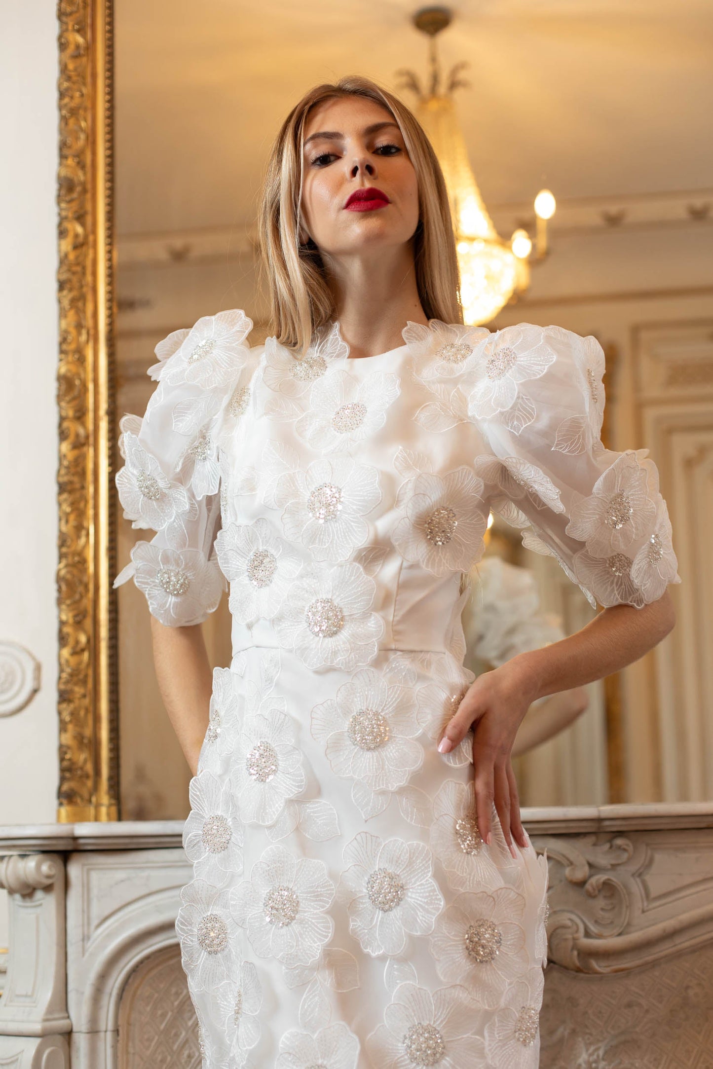Floral Symphony Dress: A Romantic Choice