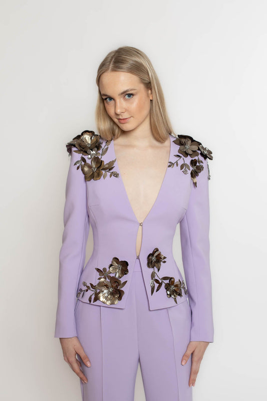 Pale Lavender Haussmannian Jacket