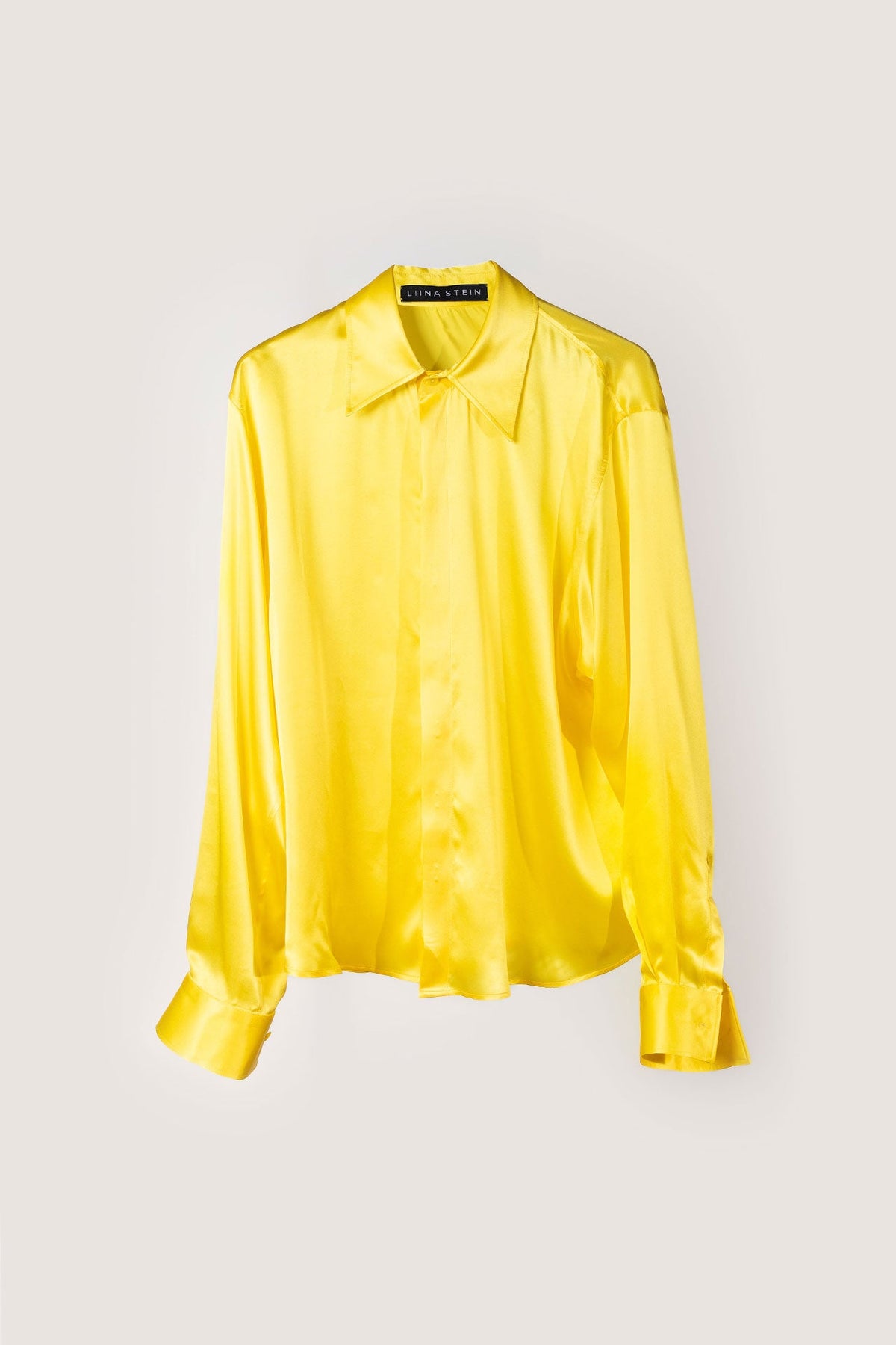 Yellow Silk Skirt