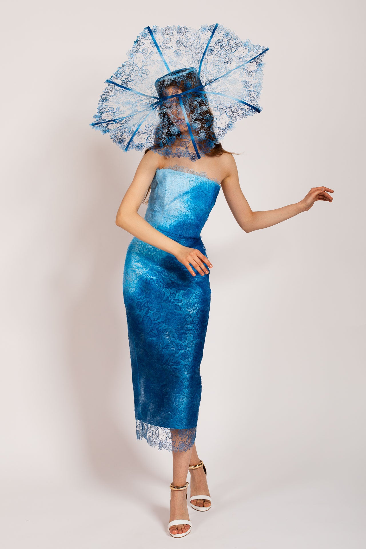 Blue Fleur Sauvage Hat