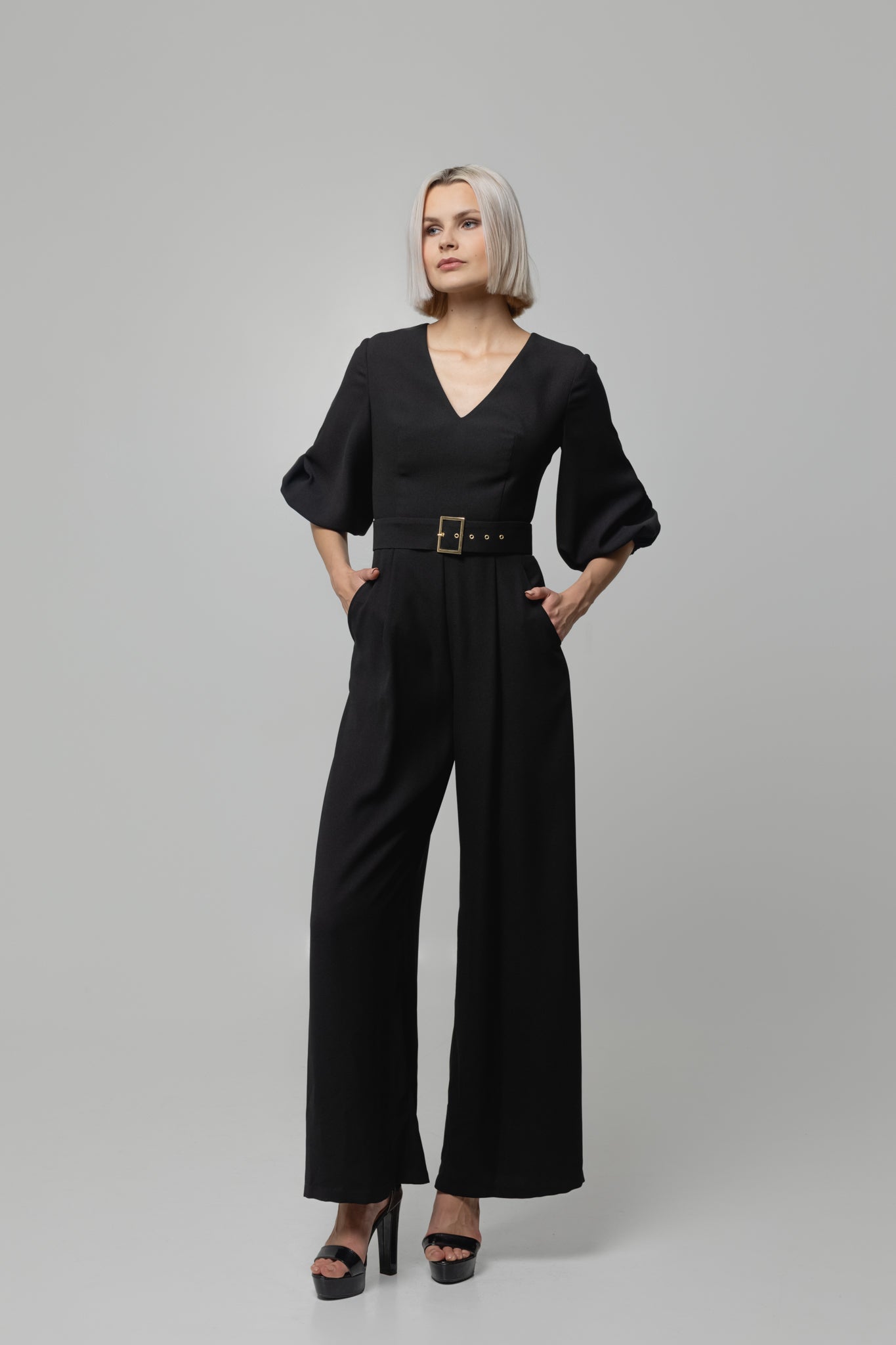 stein OVERSIZED LONG SLEEVE JUMPSUIT S~L 【公式通販】