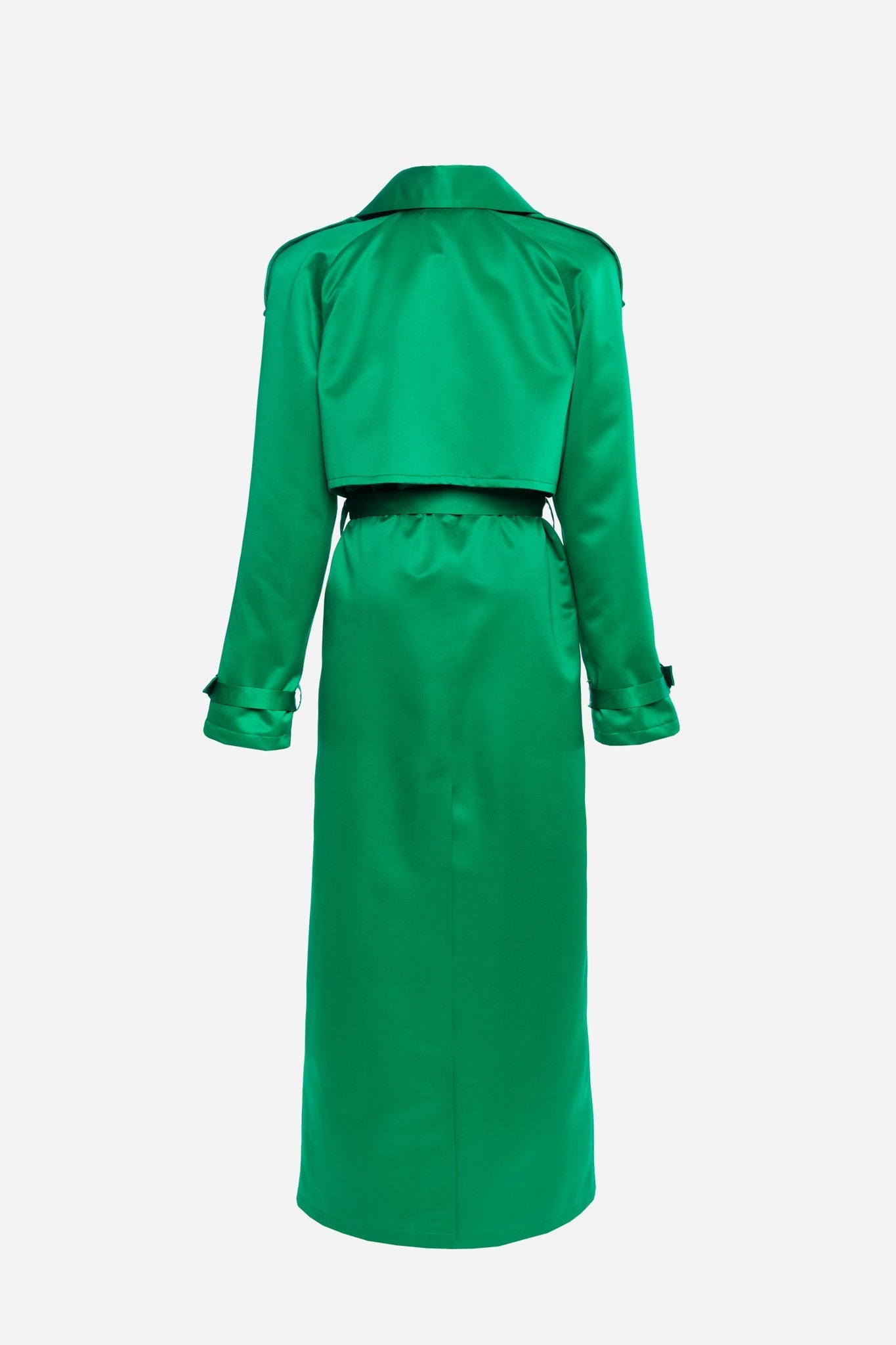 Radical Green Trench Coat