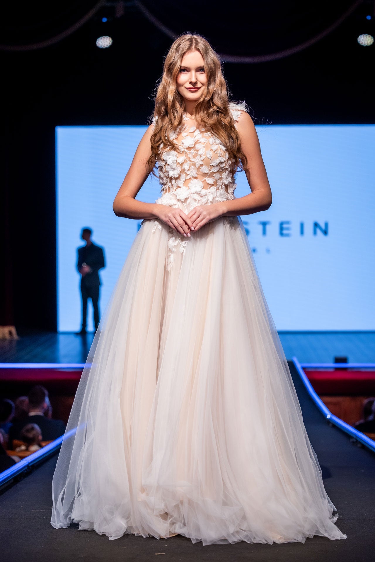 Blooming Grace Gown: Romantic Floral Accents