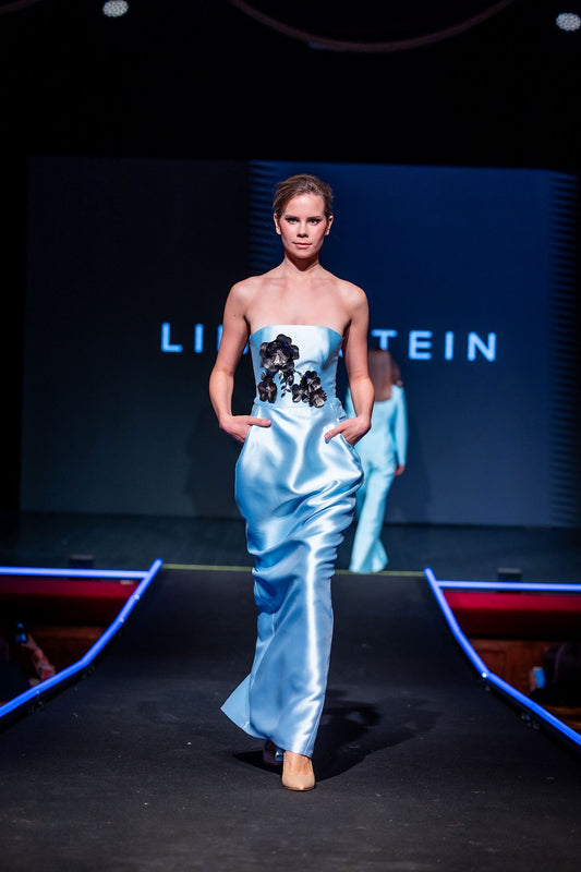 Blue Haussmannian Dress