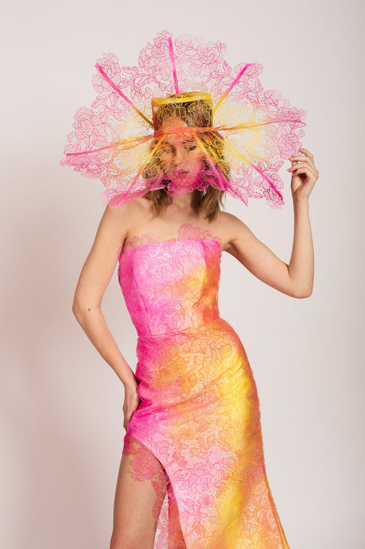 Pink Fleur Sauvage Hat