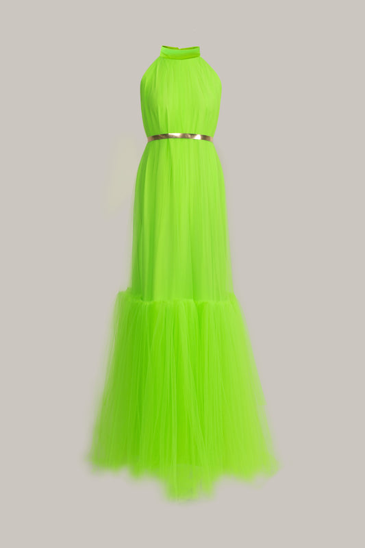 Green Tulle Dress