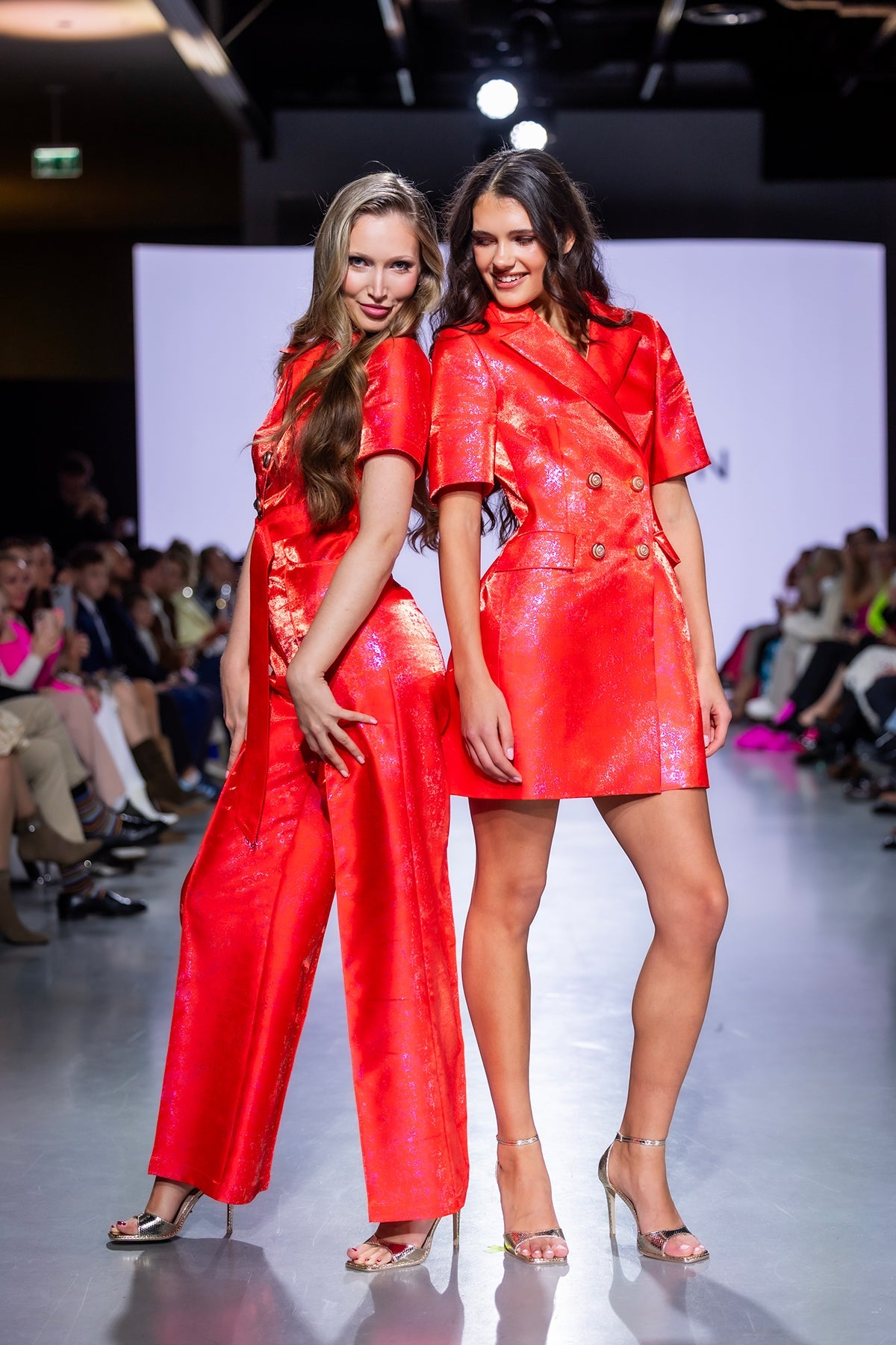 Orange Jacket Dress