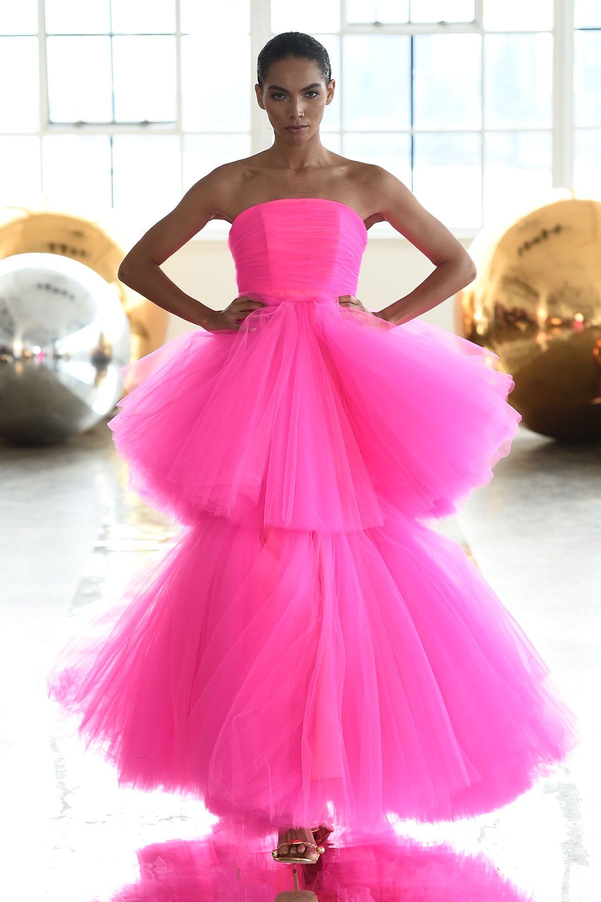 Pink Fluo Fairytale Dress