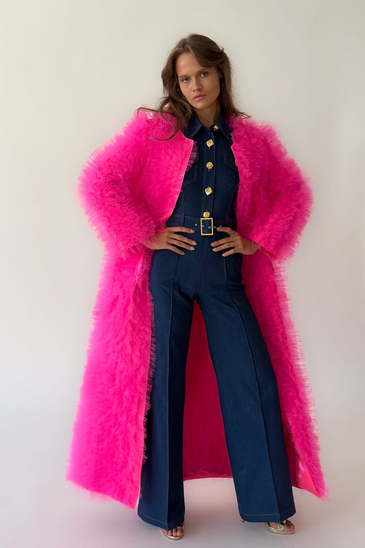 Pink Haystack Coat