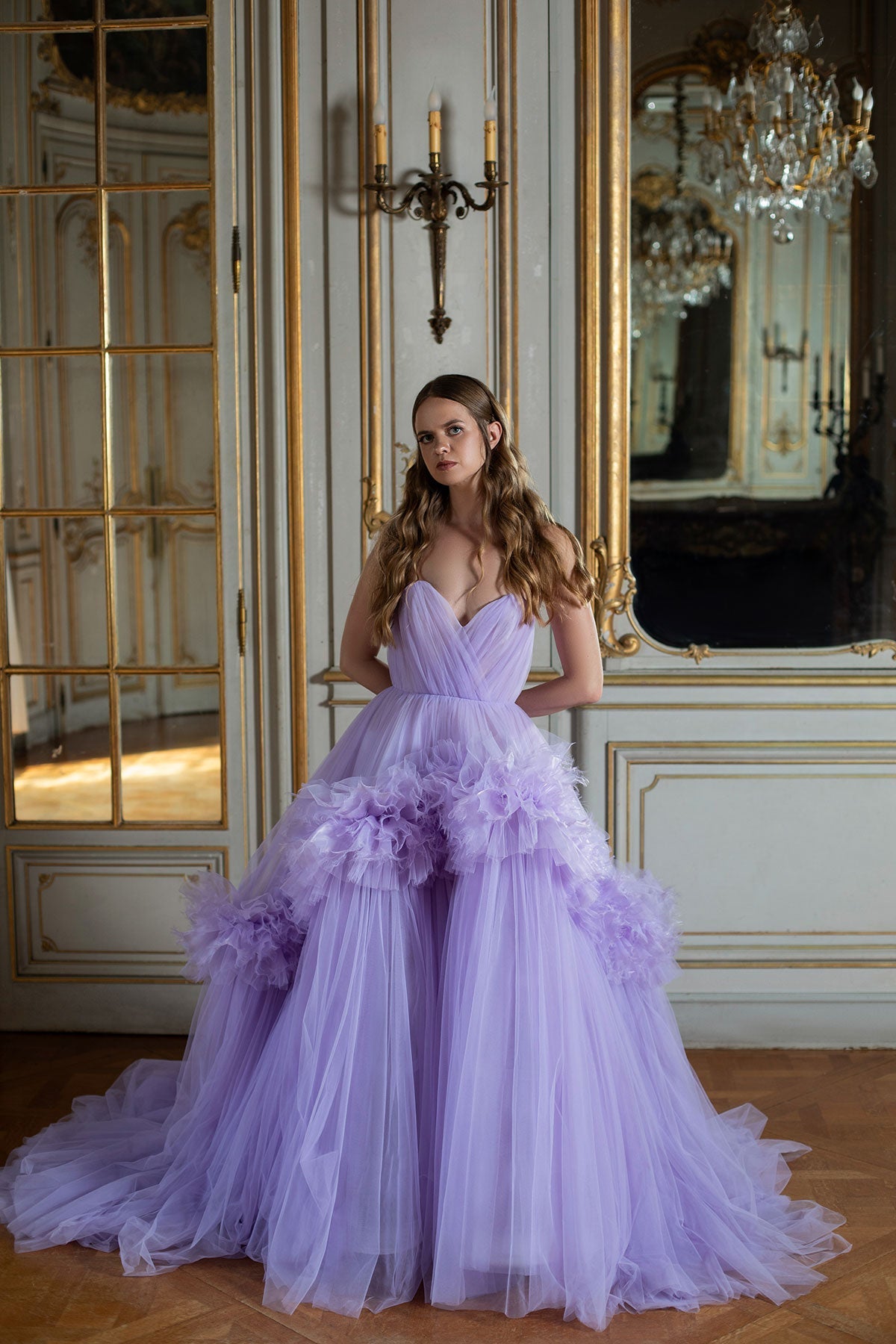 Purple Fairytale Tulle Dress: +100 Meters of Tulle