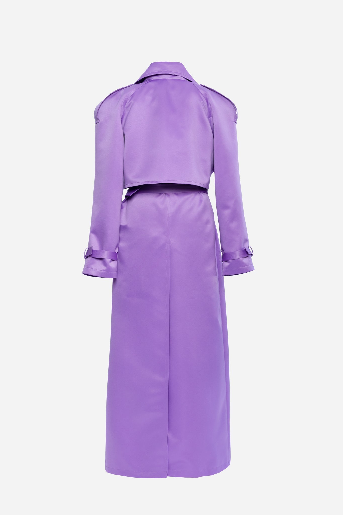 Radical Lavender Trench Coat