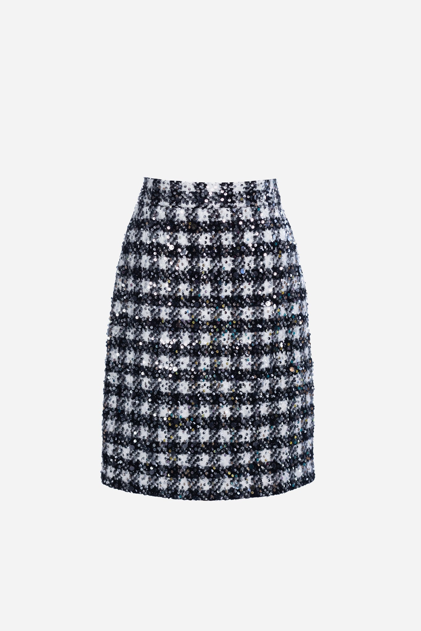 Chequered Duality Skirt
