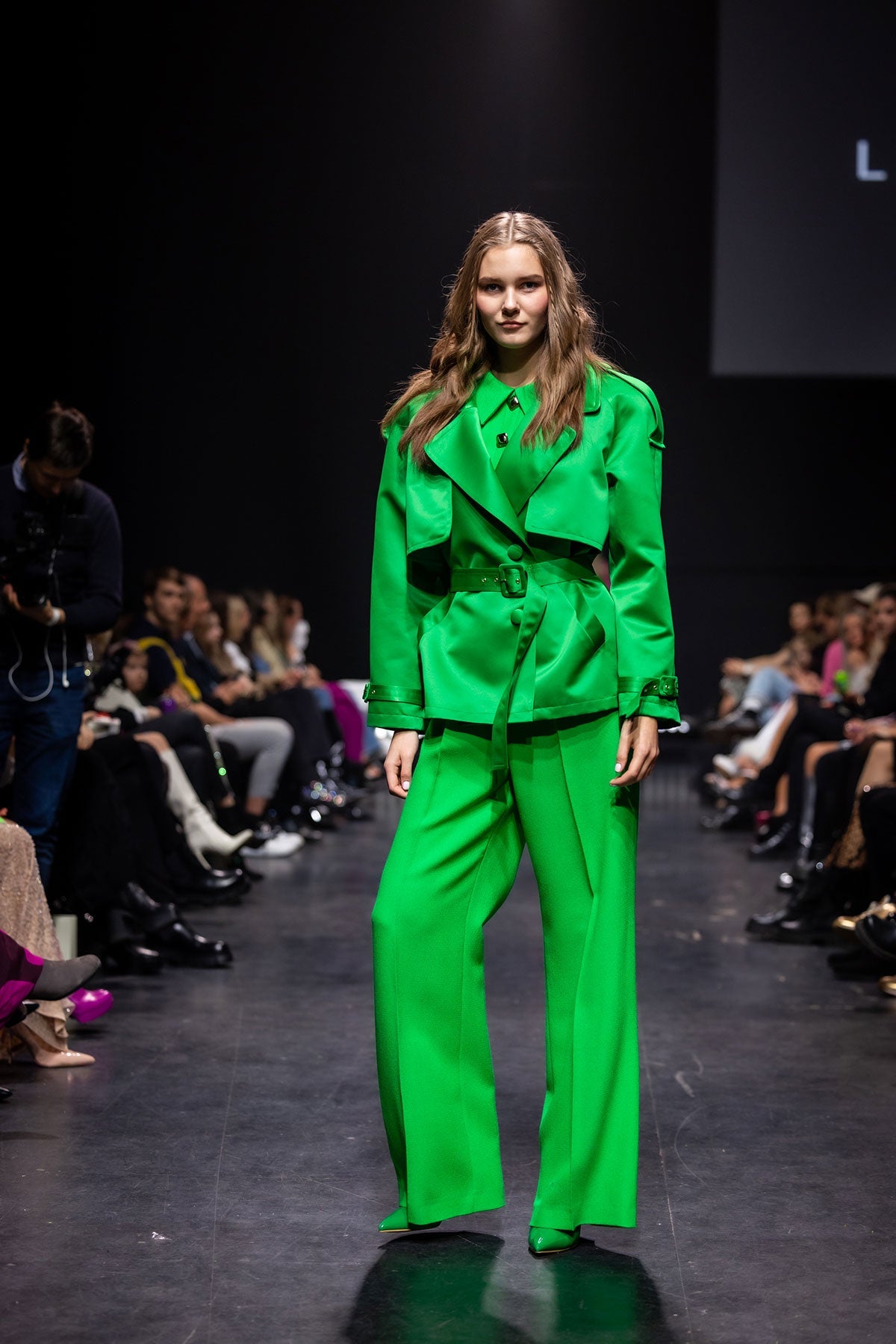 Slammin' Green Trench Coat